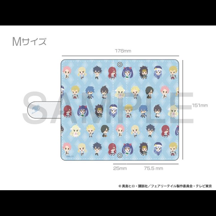Fairy Tail Fuwaponi Series Smartphone Case M Size (15x7cm)