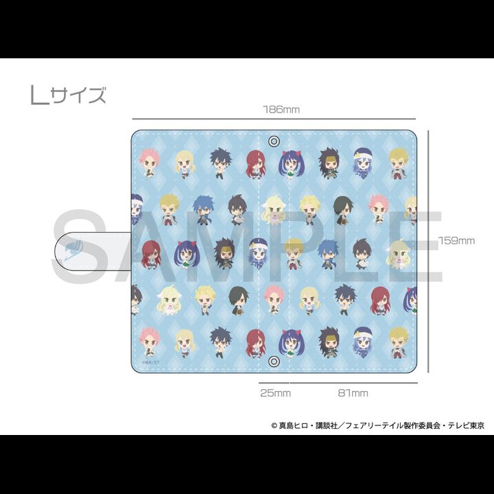 Fairy Tail Fuwaponi Series Smartphone Case L Size (16x8cm)