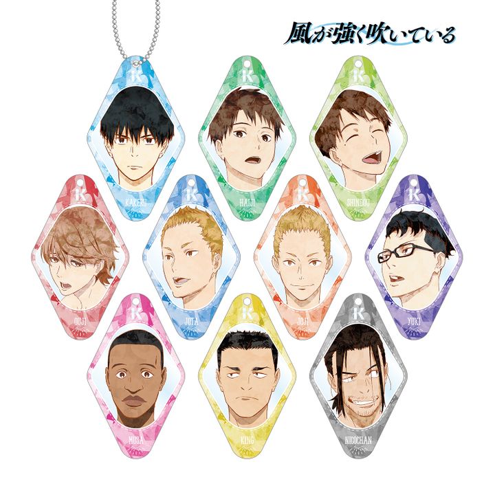 Run with the Wind Trading Ani-Art Acrylic Key Chain [SET OF 10]