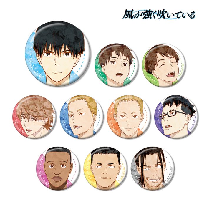 Run with the Wind Trading Ani-Art Can Badge  [SET OF 10]