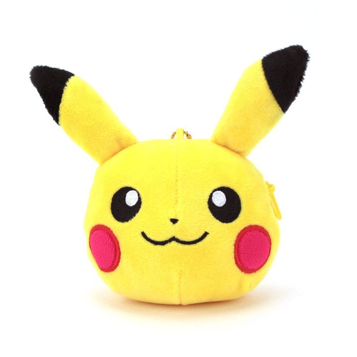 Pokemon Sun & Moon Face Mascot Pikachu PM-2481