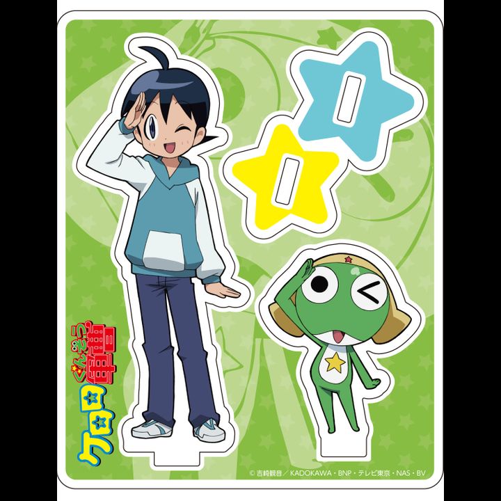 Sgt. Keroro Acrylic Stand Keroro & Hinata Fuyuki