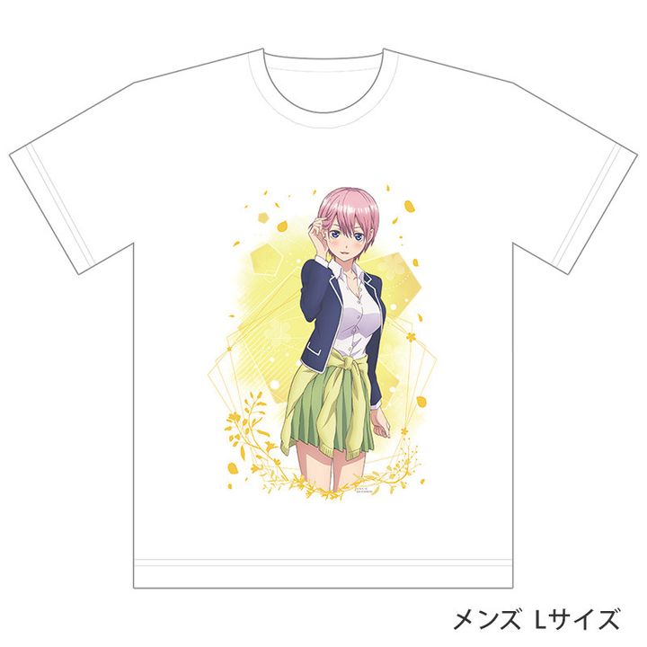 The Quintessential Quintuplets Full Color T-shirt Nakano Ichika (Size L)