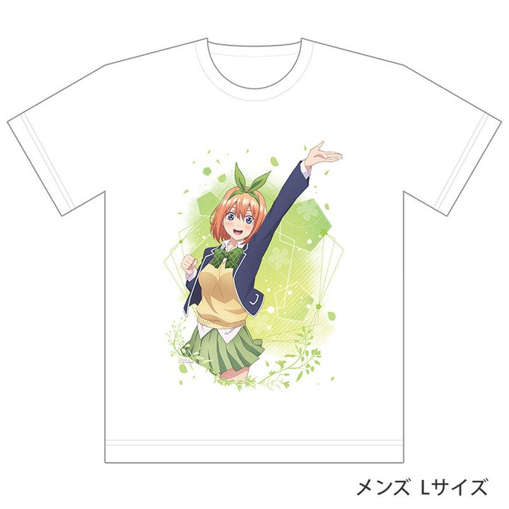 The Quintessential Quintuplets Full Color T-shirt Nakano Yotsuba (Size L)