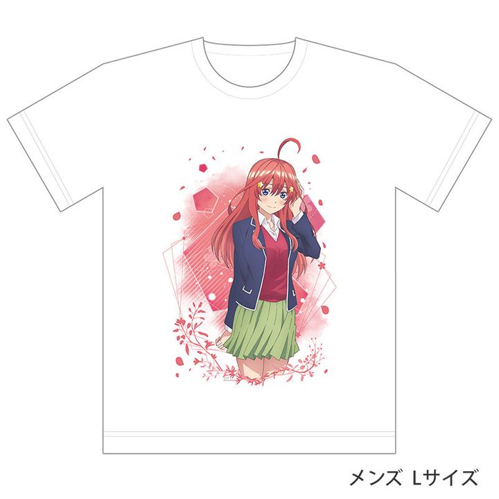 The Quintessential Quintuplets Full Color T-shirt Nakano Itsuki (Size L)