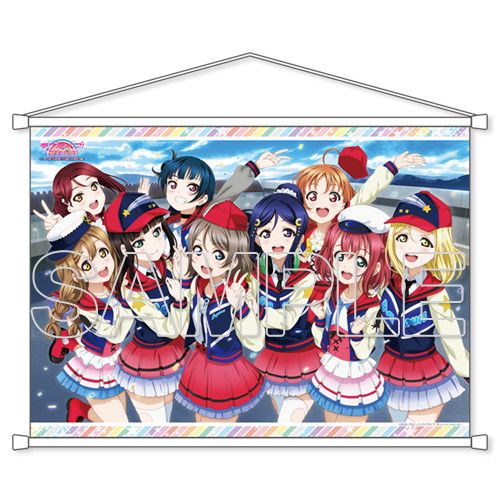 Love Live! Sunshine!! The School Idol Movie Over the Rainbow W Suede Tapestry