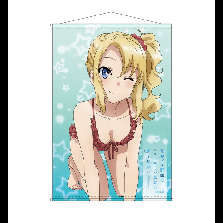Seishun Buta Yaro wa Bunny Girl-senpai no Yume wo Minai B2 Tapestry Toyohama Nodoka (72x51cm)