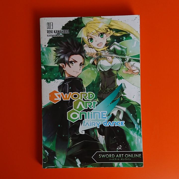 Light Novel Sword Art Online Vol. 3: fairy Dance