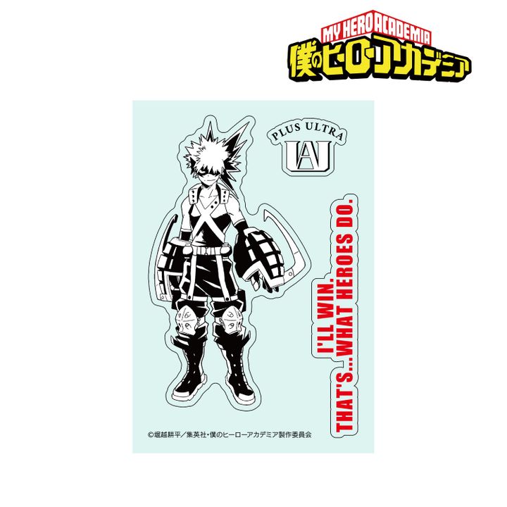 My Hero Academia Wall Sticker Bakugo Katsuki