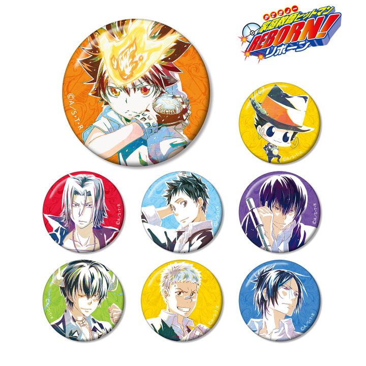 Reborn! Trading Ani-Art Can Badge [SET OF 8]