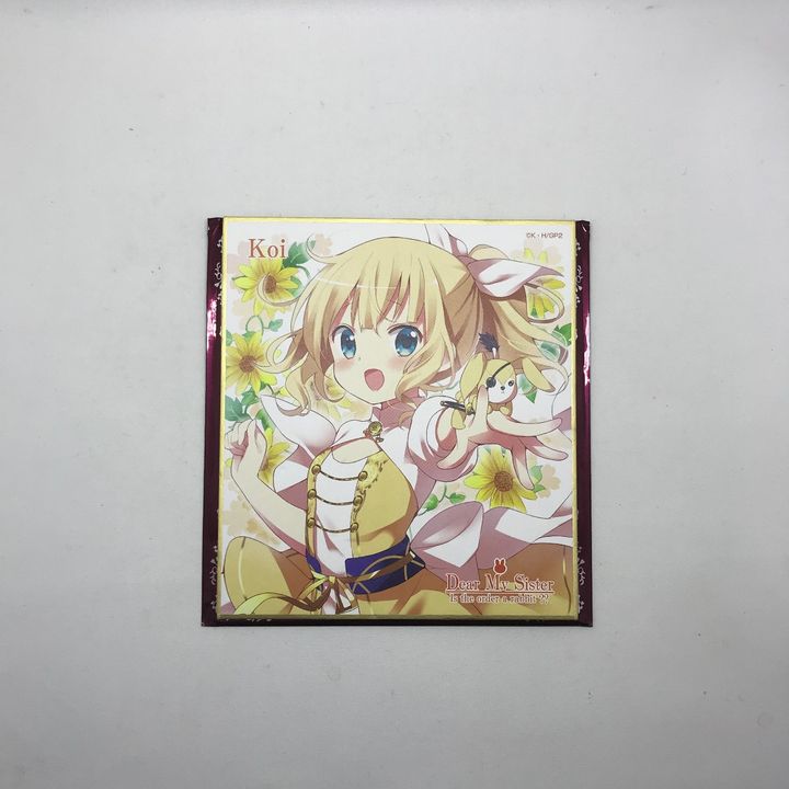 Syaro - Mini Shikishi Dear My Sister 
