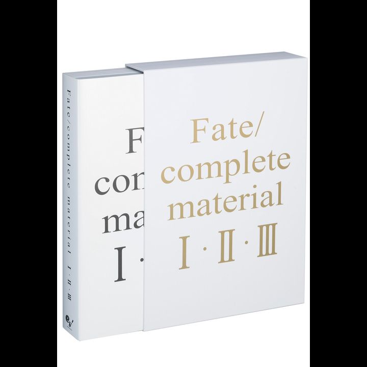 Art Book Fate/Complete Material I, II, III (Fate/Stay Night)