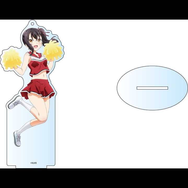 Juliet of Boarding School Deka Acrylic Stand Komai Hasuki Cheer Ver.