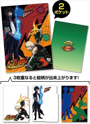 My Hero Academia 2 Pocket Clear File Bakugo VS Dabi