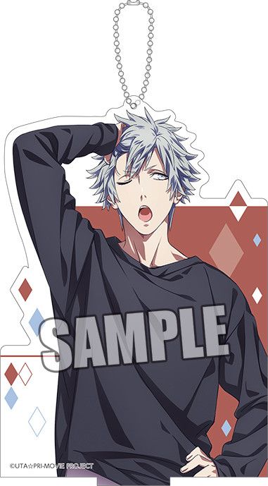 Uta no Prince-sama: Maji Love Kingdom Acrylic Key Chain with Stand Private Morning Series Kurosaki Ranmaru