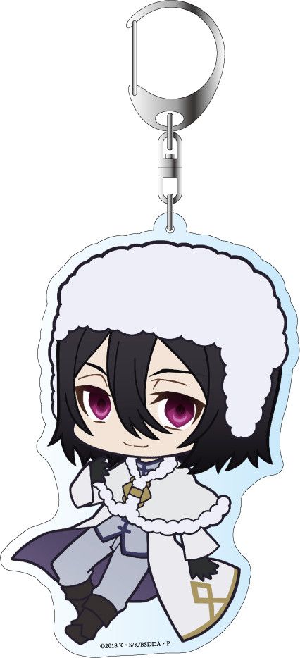 Bungou Stray Dogs DEAD APPLE Deka Key Chain Puni Chara Fyodor, D