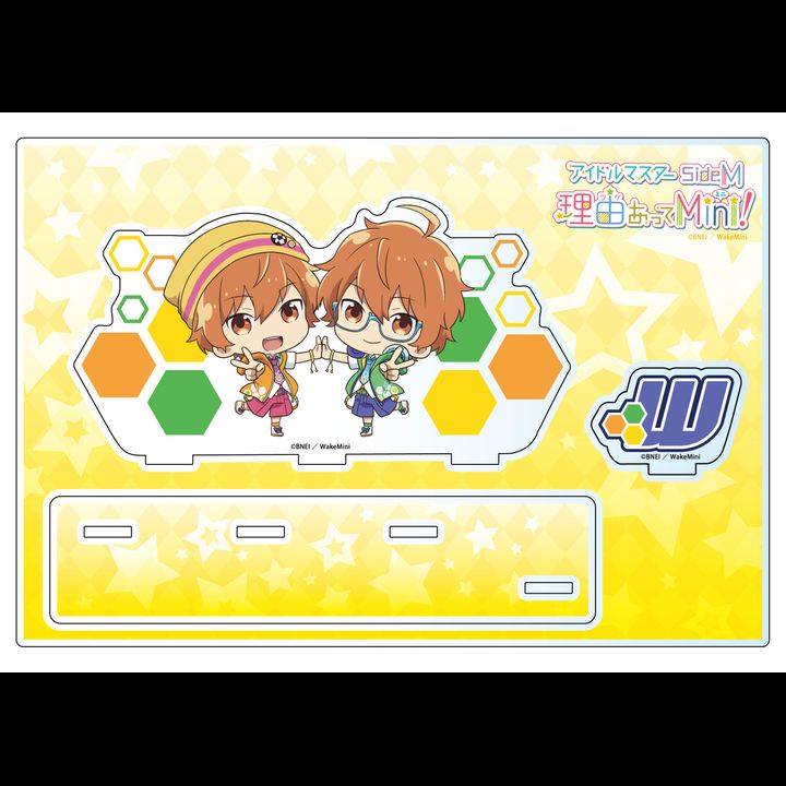 The Idolmaster SideM: Wake Atte Mini! Acrylic Stand W