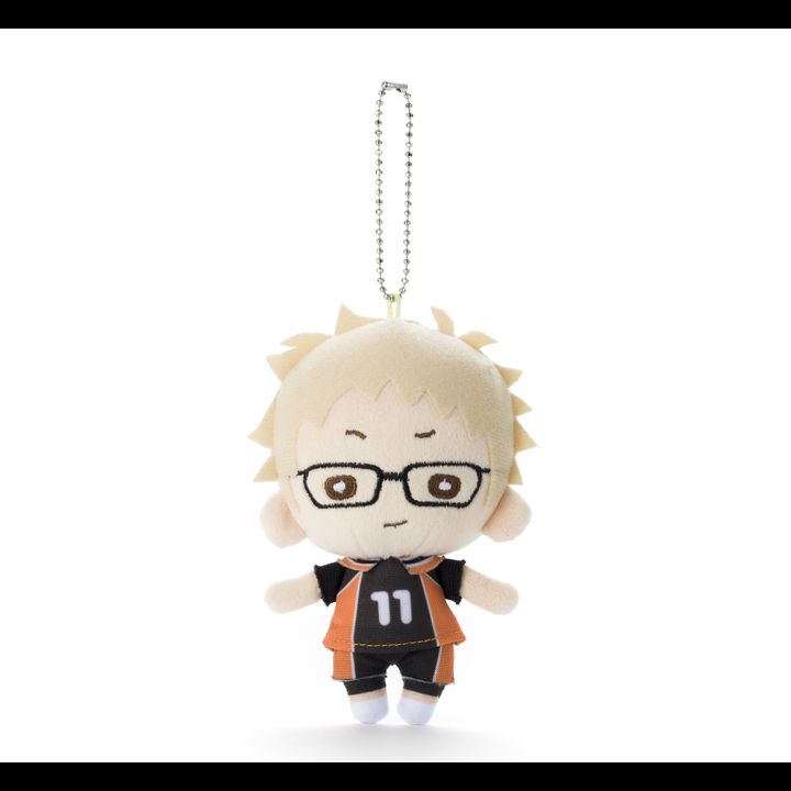 Nitotan Haikyu!! Plush with Ball Chain Tsukishima