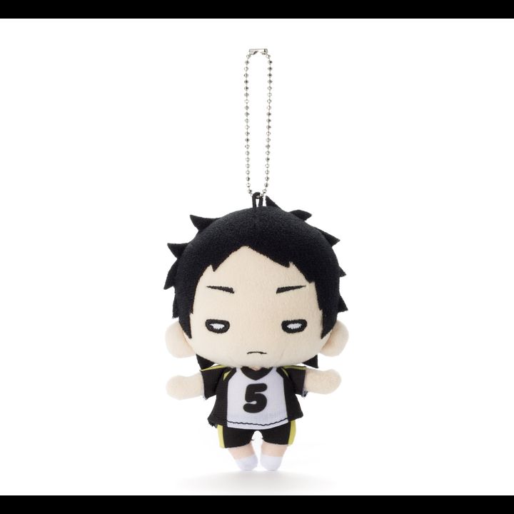 Nitotan Haikyu!! Plush with Ball Chain Akaashi
