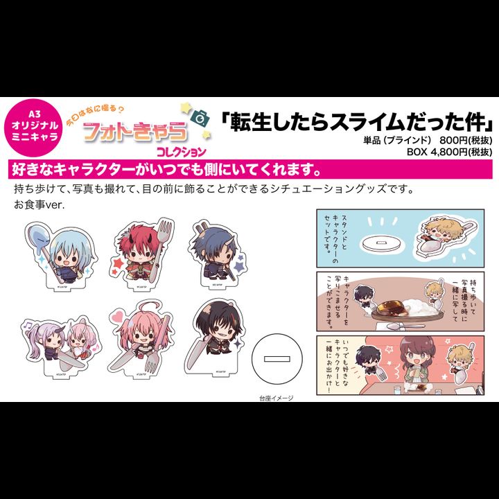 Photo Chara Collection That Time I Got Reincarnated as a Slime 01 [SET OF 6]