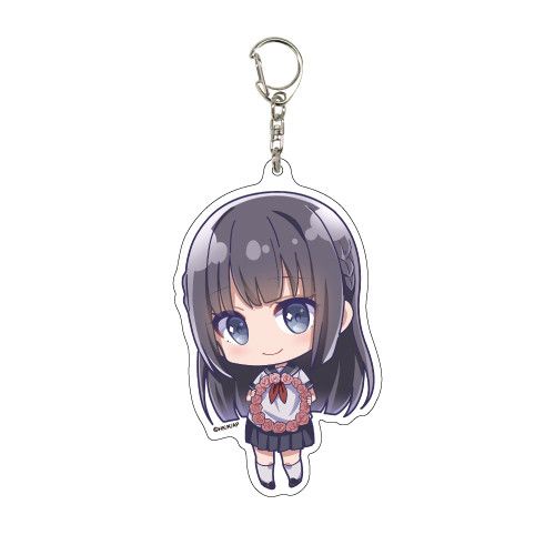 Deka Acrylic Key Chain Seishun Buta Yaro wa Bunny Girl-senpai no Yume wo Minai 06 Makinohara Shoko Junior High School Student (Mini Character)