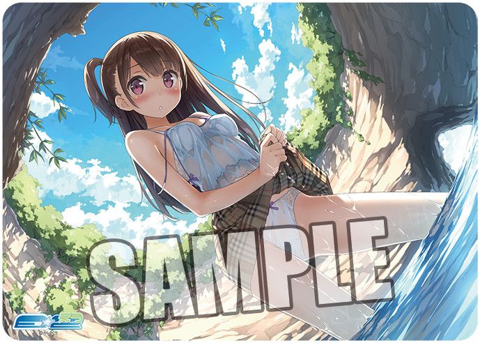 Character Rubber Mat E2 Kantoku Secret Beach