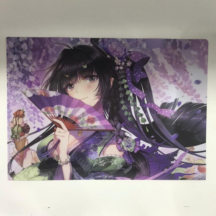 Honkai Impact 3 A4 Clear File Happy Bithday To Raiden Mei