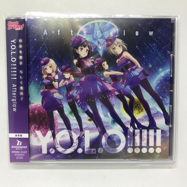 CD Single Bang Dream! Afterglow Y.O.L.O!!!!! [Regular Edition]
