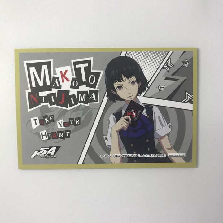 Mini Shikishi Queen / Nijima Makoto (12 x 9 cm)