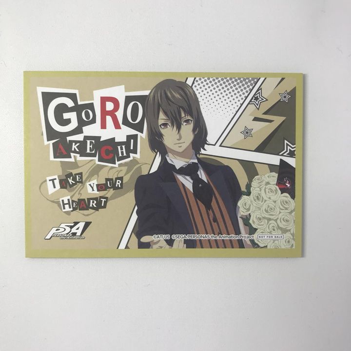 Mini Shikishi Crow / Goro Akechi (12 x 9 cm)