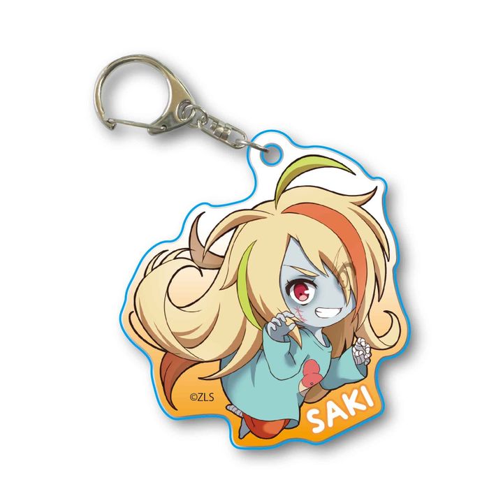 Zombie Land Saga Pukasshu Acrylic Key Chain Nikaido Saki