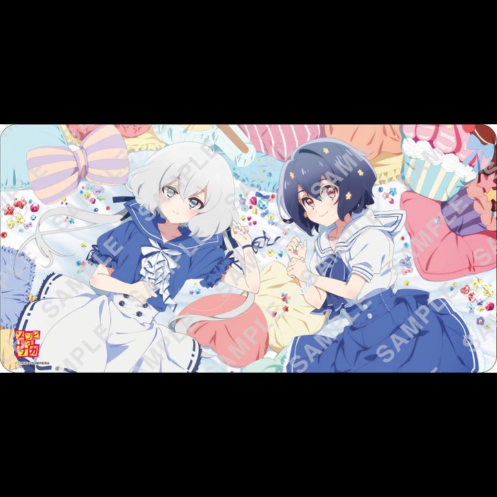 Rubber Play Mat Collection Zombie Land Saga Junko & Ai Ver. (60x30cm)