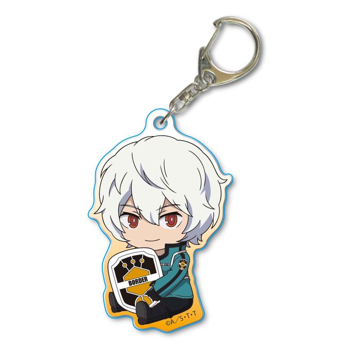 World Trigger GyuGyutto Acrylic Key Chain Kuga Yuma