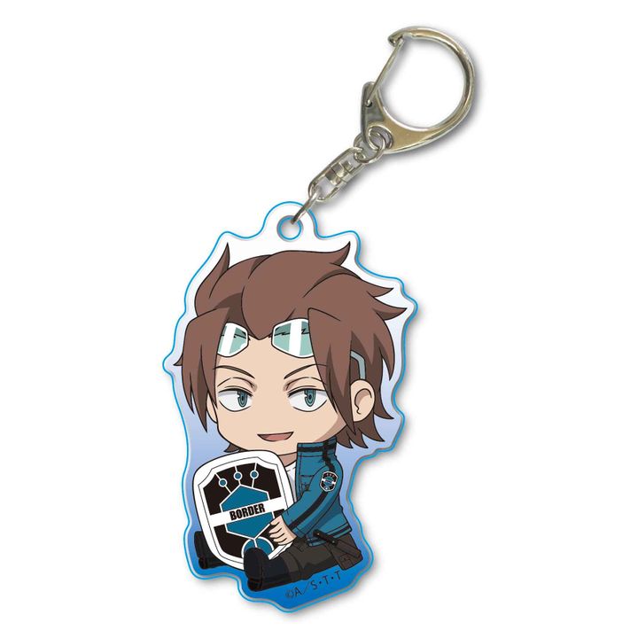 World Trigger GyuGyutto Acrylic Key Chain Jin Yuichi