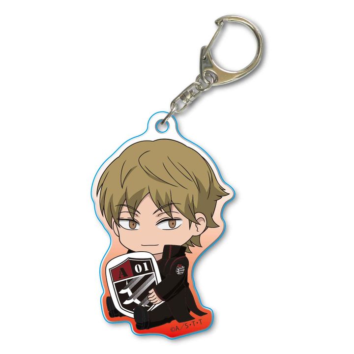 World Trigger GyuGyutto Acrylic Key Chain Izumi Kohei