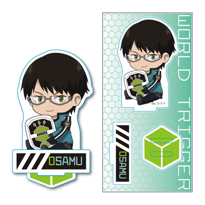 World Trigger GyuGyutto Acrylic Figur Mikumo Osamu