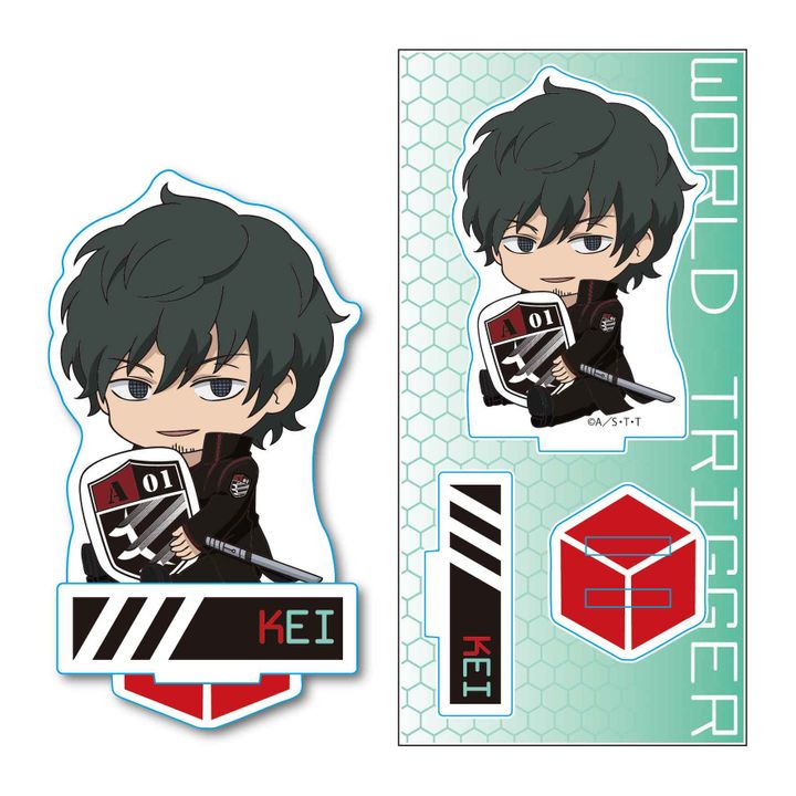World Trigger GyuGyutto Acrylic Figur Tachikawa Kei