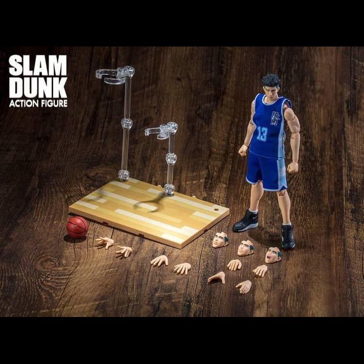 1/12 DASIN Action Figure Kicchou Fukuda - Blue Outfit Slam Dunk