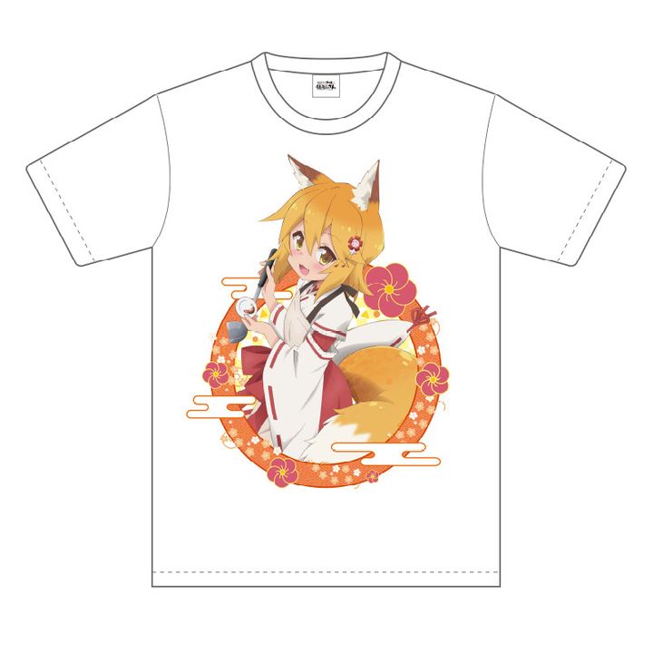 Sewayaki Kitsune no Senko-san Full Color T-shirt (S/M/L/XL Size)
