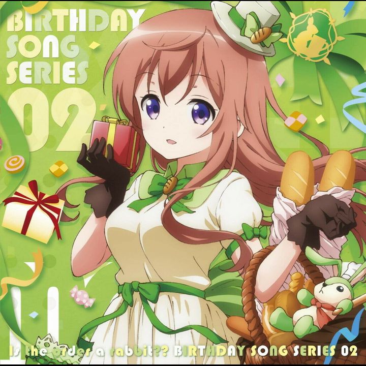 CD Album Is the order a rabbit?? Hoto Moka Birthday Song Series 02