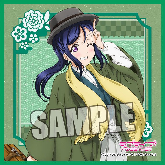 Love Live! Sunshine!! Microfiber Mini Towel Taisho Roman Ver. Matsuura Kanan (20x20cm)