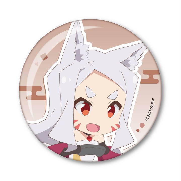Sewayaki Kitsune no Senko-san Choi Deka Can Badge Shiro