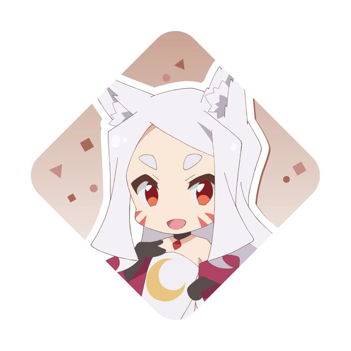 Sewayaki Kitsune no Senko-san Cushion Key Chain Shiro