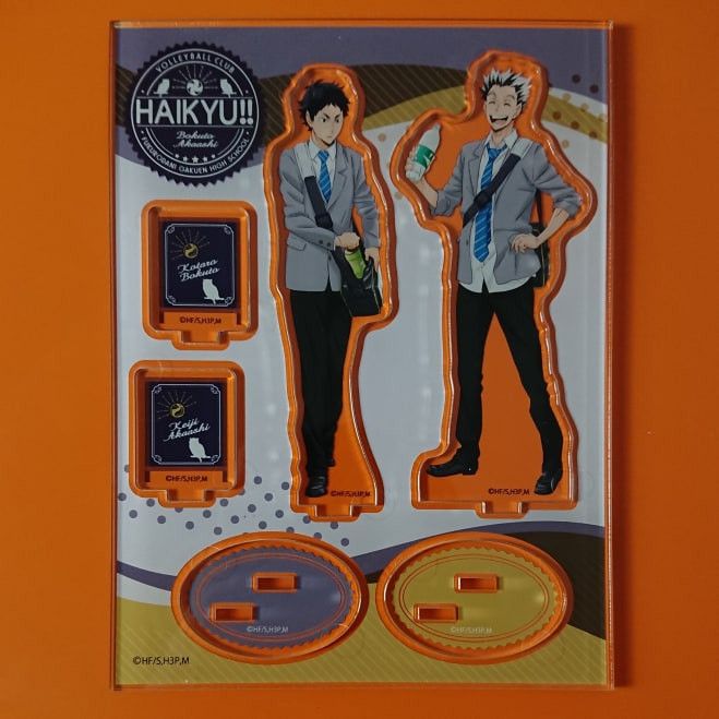 Haikyu!! Acrylic Stand E Bokuto & Akaashi