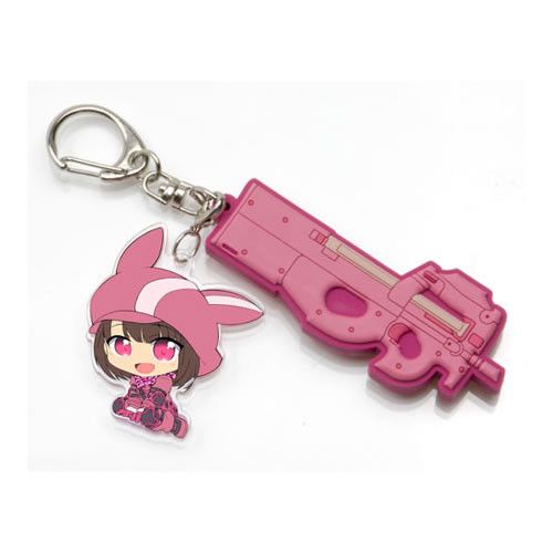 Sword Art Online Alternative Gun Gale Online Tactical Weapon Girls T.W.G. Llenn & P-chan Key