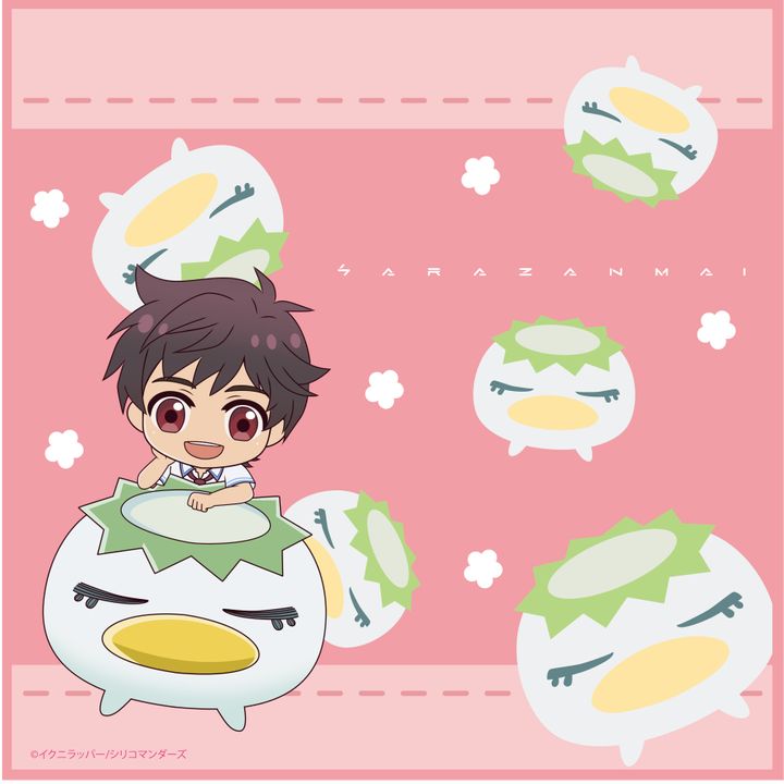 Notty Series Sarazanmai Hand Towel Yasaka Kazuki