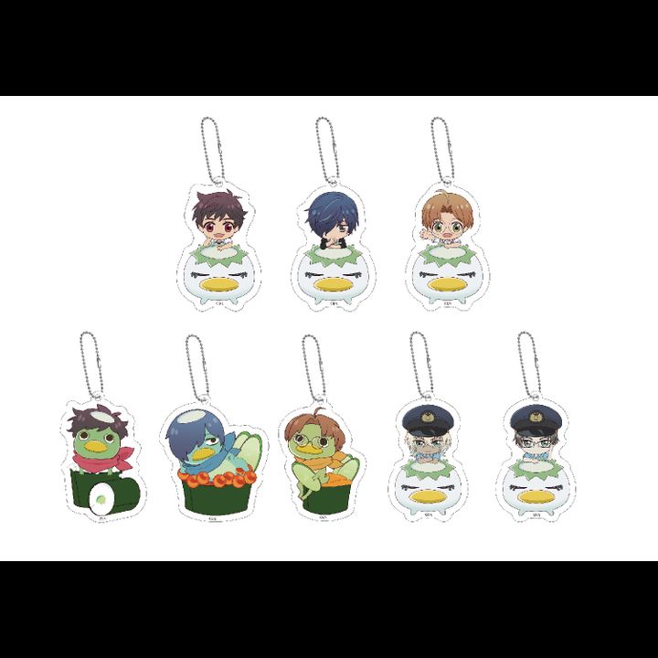 Notty Series Sarazanmai Trading Acrylic Key Chain [SET OF 8]