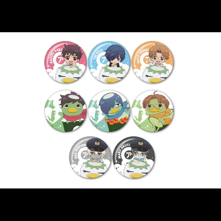 Notty Series Sarazanmai Trading Can Badge [SET OF 8]