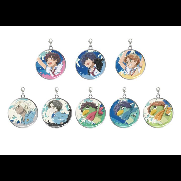 Notty Series Sarazanmai Trading Metal Charm [SET OF 8]