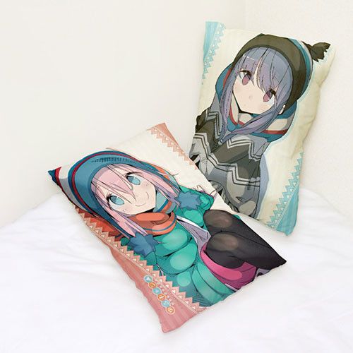 Yurucamp Pillow Cover Nadeshiko & Rin 2 (63x43cm)